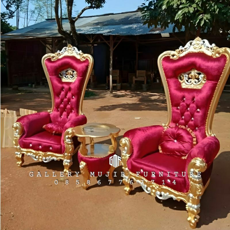 SET KURSI SOFA SYAHRINI KAYU JATI SOFA UKIR JEPARA
