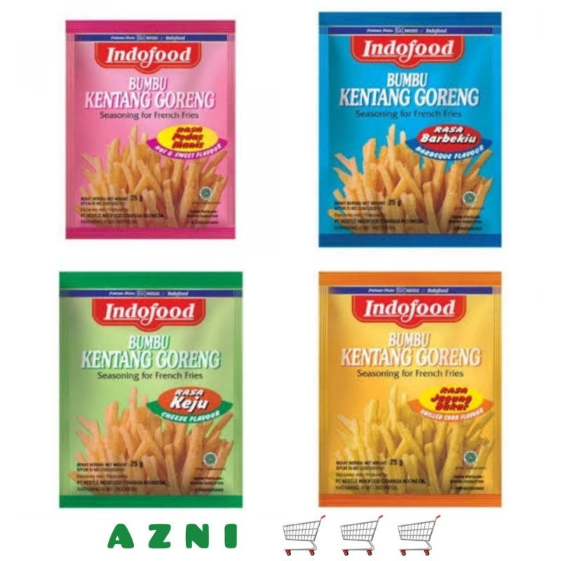 

Indofood Bumbu Kentang Goreng 1 Pcs