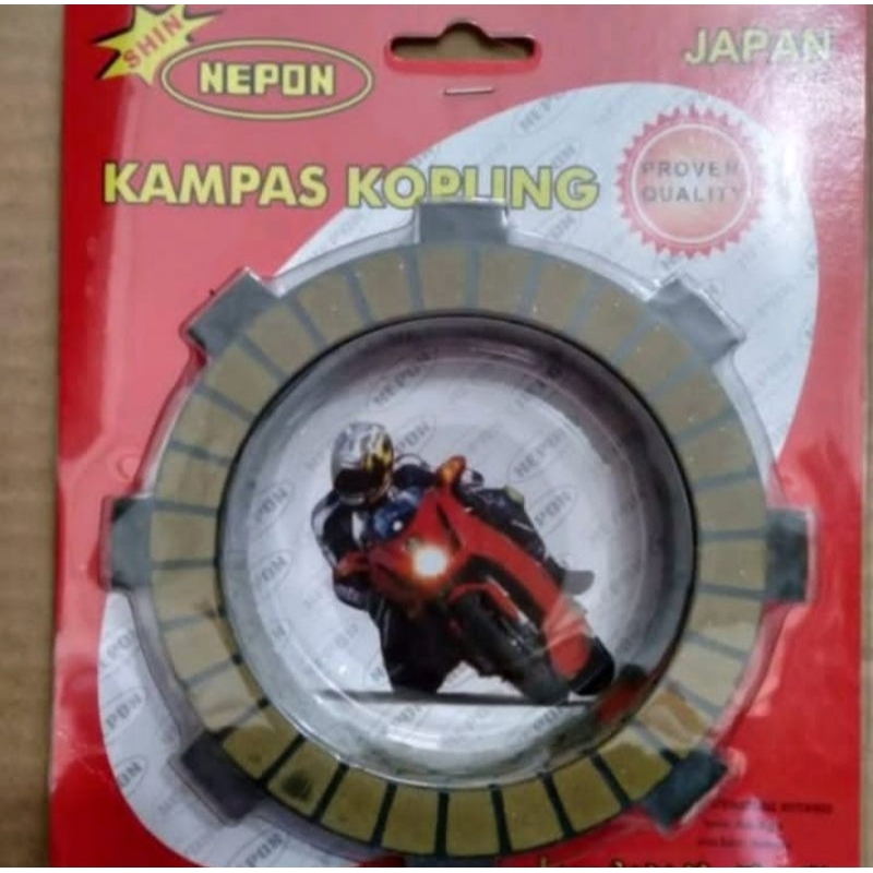 Kampas Kopling Atau Plat Kopling Racing FR80 Nelpon Asli Kualitas Terbaik