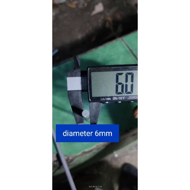 as aluminium diameter 6mm panjang 1meter