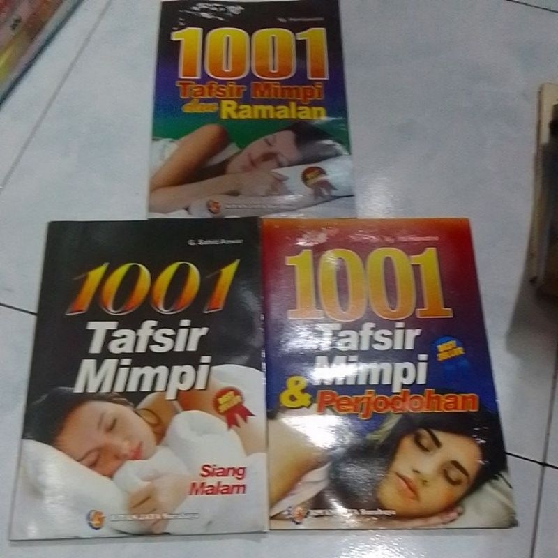 Buku ramalan tafsir mimpi perjodohan siang dan malam original