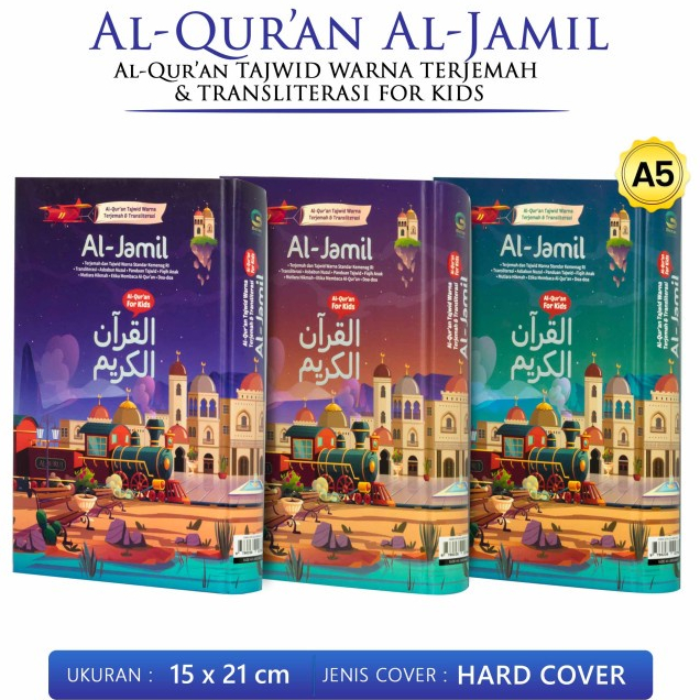 Al-Quran For Kids Al Jamil A5 Terjemahan Tajwid Berwarna Latin Per ayat