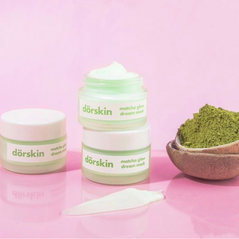 Dorskin Matcha Glow Dream Mask 30gr