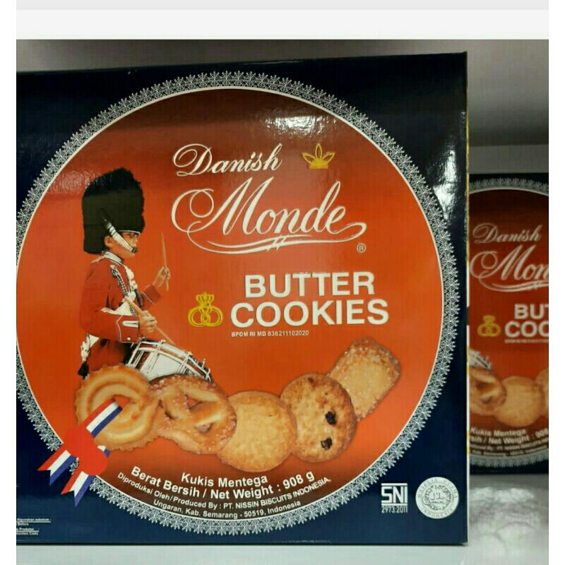 

Monde Danish Monde Butter Cookies 454gram dan 906gram