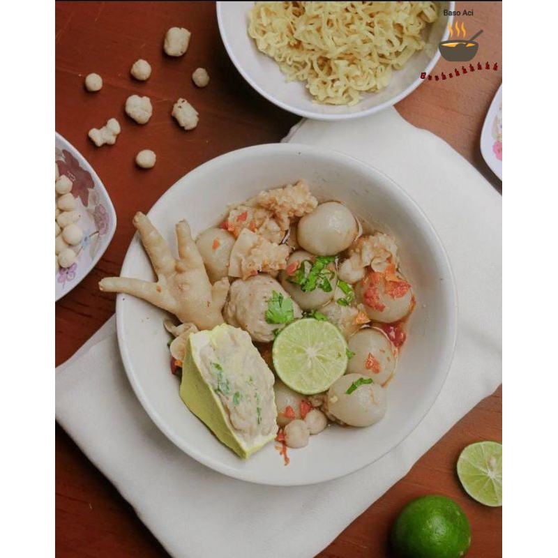 

beli 2 baso aci seuhah sambel goang kuah seger pedes bikin jegerrrr