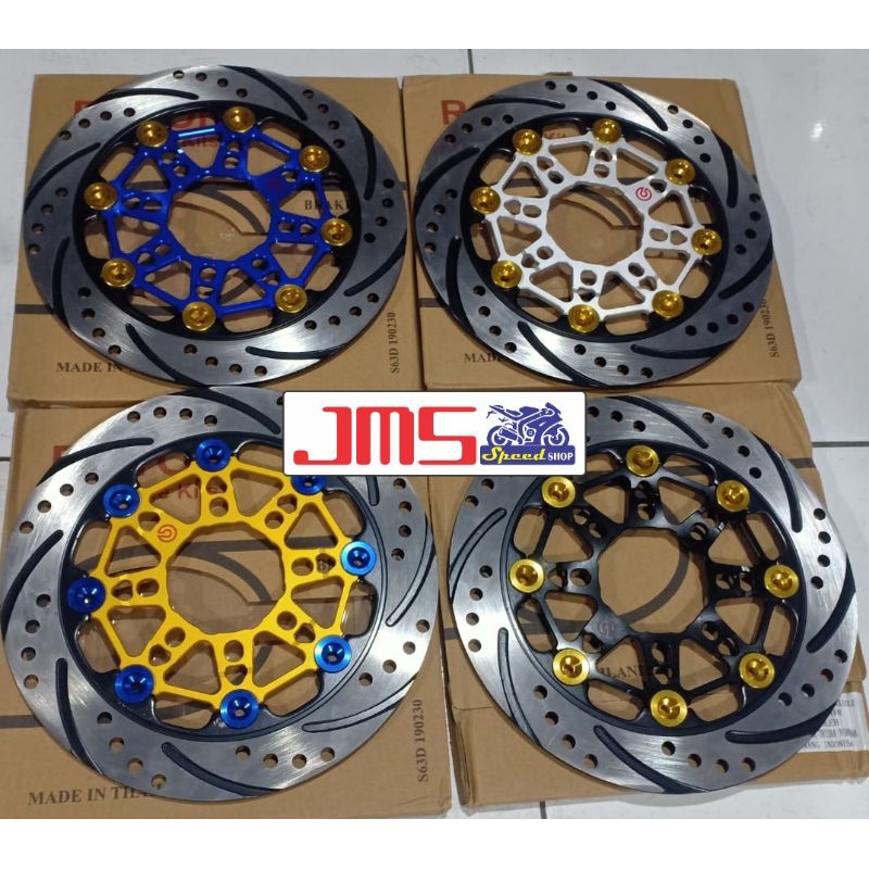 piringan cakram disc brake nisin dan rotor ukuran 220 mio beat vario 125/150 scoopy genio jupiter mx vega fizr blade fit new revo fit