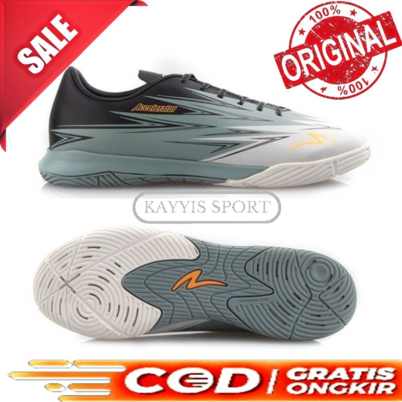 SEPATU FUTSAL SPECS ACCELERATOR LIGHTSPEED 3 IN (100% ORIGINAL) SATU PRO IN ORIGINAL Sepatu Futsal O
