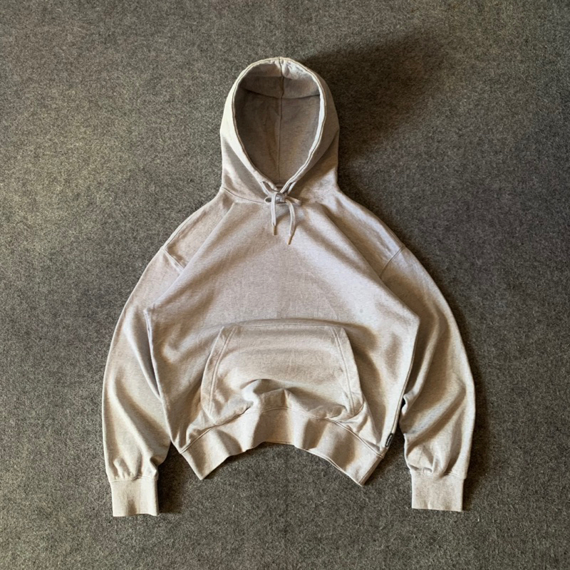 Blank Gray Hoodie by MELANGE MASTER