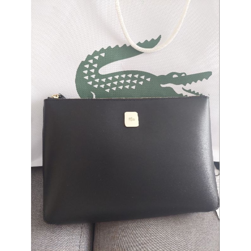 clutch pouch tas Lacoste pria