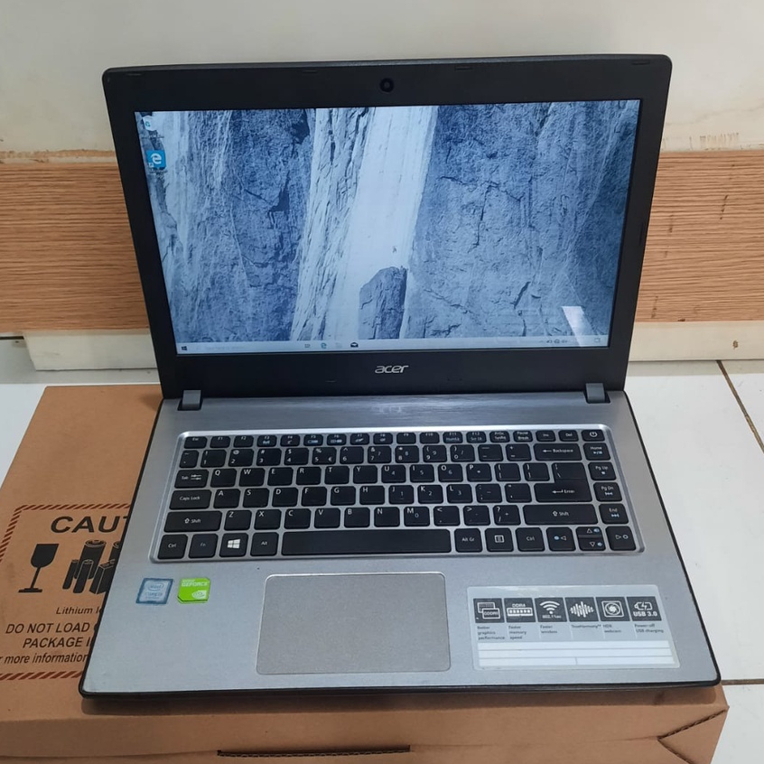 Laptop Acer Aspire E5-476G, Cor i5-Gen 8Th, Nvidia geforce MX130, Ram 4Gb, Hdd 1Tb