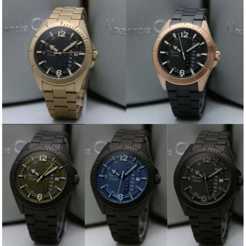 (ORIGINAL) KACA JAM AC 6535MC KACA AC 6535 KACA ALEXANDRE CHRISTIE 6535 PRIA KACA HARDLEX