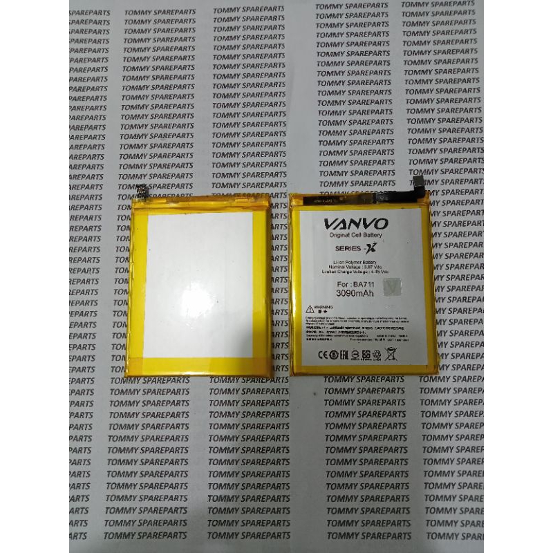 BATERAI BATERE BATRE BATTERY MEIZU M6 M711 M711H BA711 VANVO SERIES X DOUBLE POWER