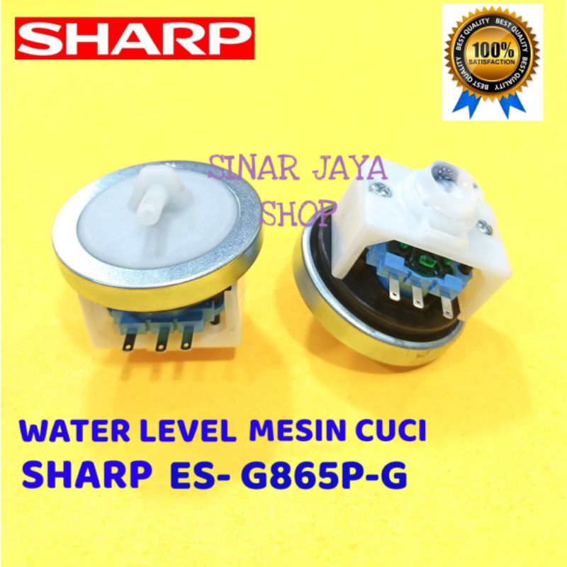 WATER LEVEL SENSOR AIR MESIN CUCI SHARP ES-G865P-G TOP LOADING