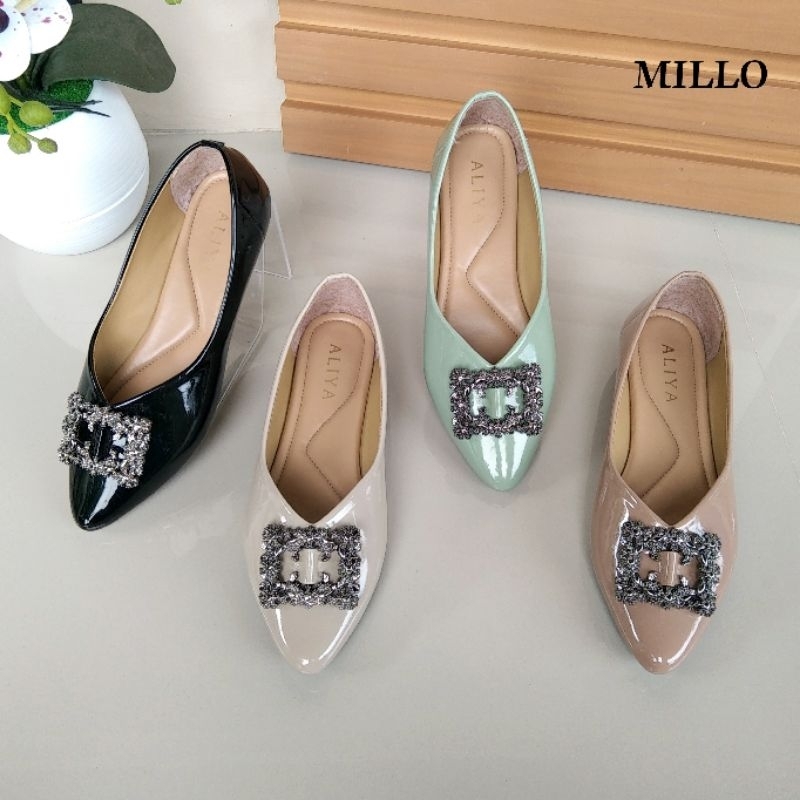 Aliyashoes Sepatu Flat Wanita MILLO