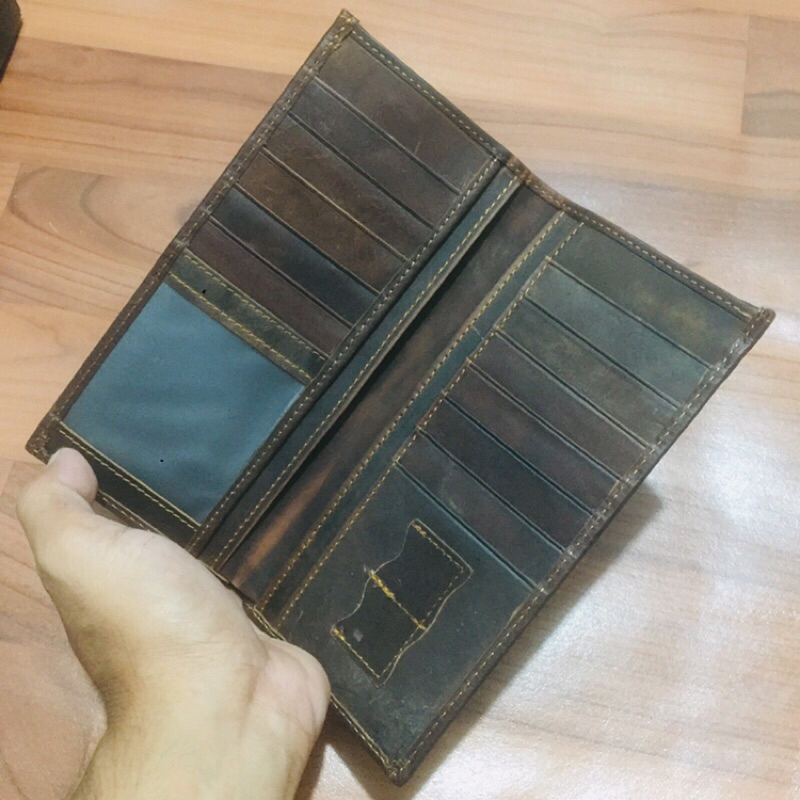 (DOMPET PANAJNG KEREN BERKUALITAS) bahan kulit import model lipat buku ukuran panjang #dompet #dompetpanjang #dompetpria #dompetkulit #dompetkeren