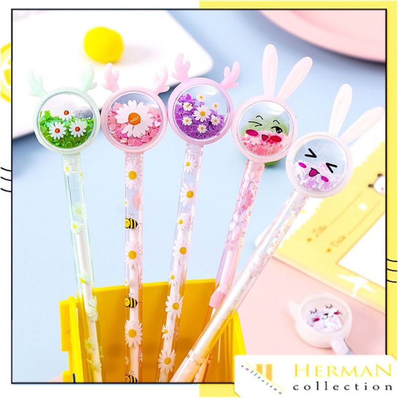 

PULPEN GEL GLITER KARAKTER LUCU DAN UNIK | PEN GEL ANAK