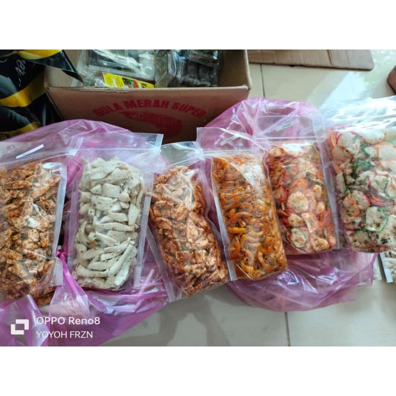 

Basreng | Seblak | Makaroni pedas/ Ori