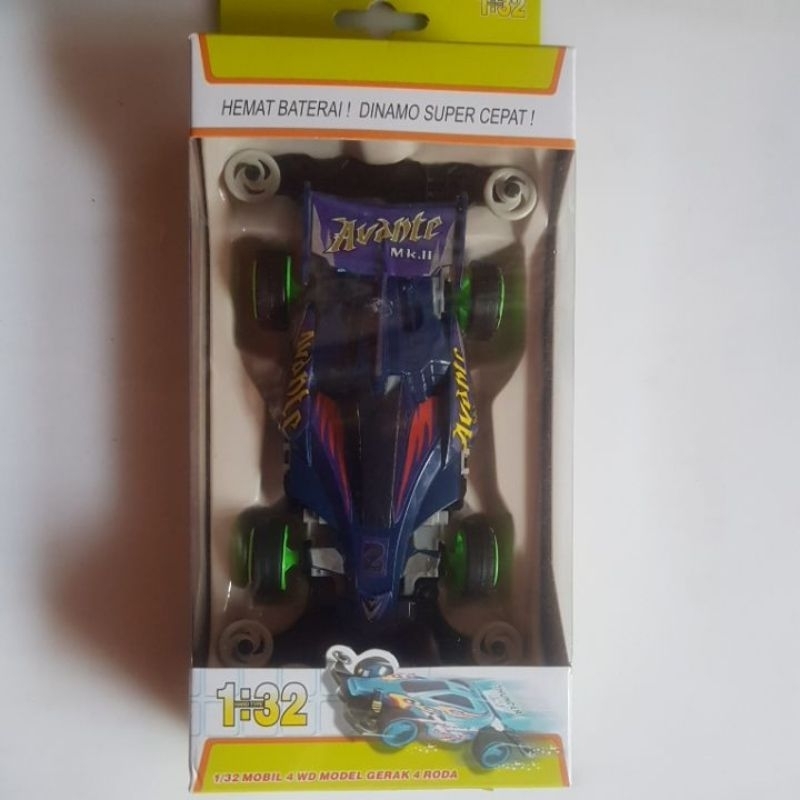 mini 4wd aoda chasis hitam avante