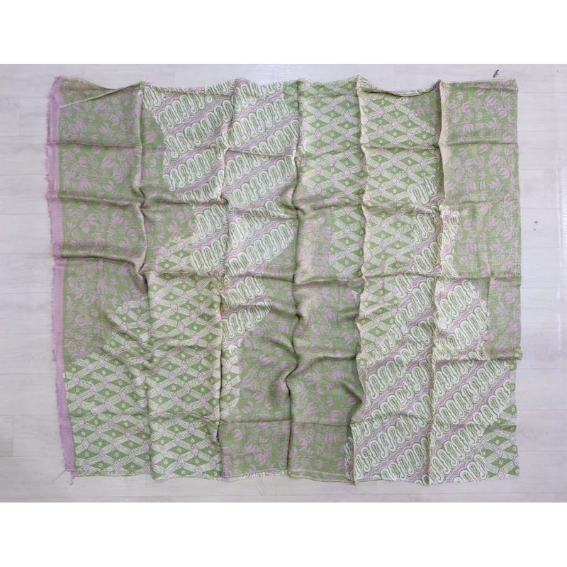 KAIN BATIK VISCOSE CIREBON TRUSMI BATIK FARIZA FISKOS CAP SEMI TULIS 3M PULAUAN GAMIS WANITA TERBARU