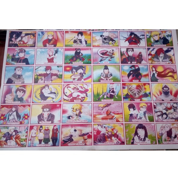 Gambaran - Umbul - Wayang 36 kotak