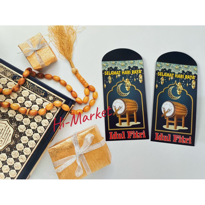 AMPLOP LEBARAN/ ANGPAO LEBARAN IDUL FITRI ISI (10 LEMBAR) UKURAN 8x15 BESAR