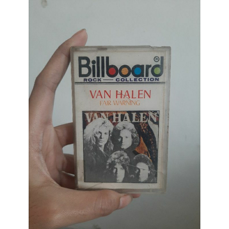 Kaset Pita Van Hallen Fair Warning