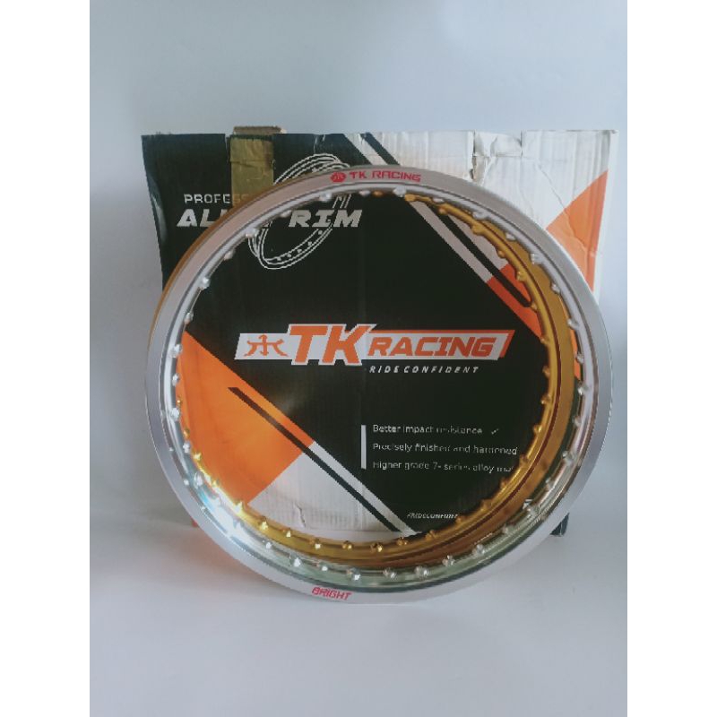 Velg Pelak Tk Japan ring 17x140 bright gold silver satuan
