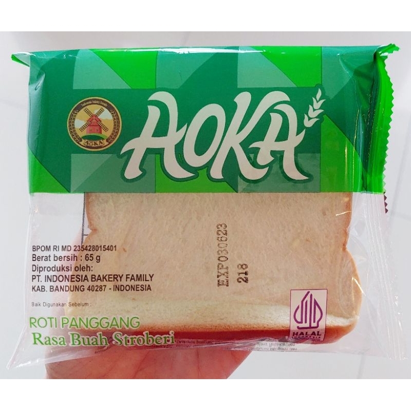 Aoka Roti Panggang 65 gr / Padimas Roti Panggang 65 gr