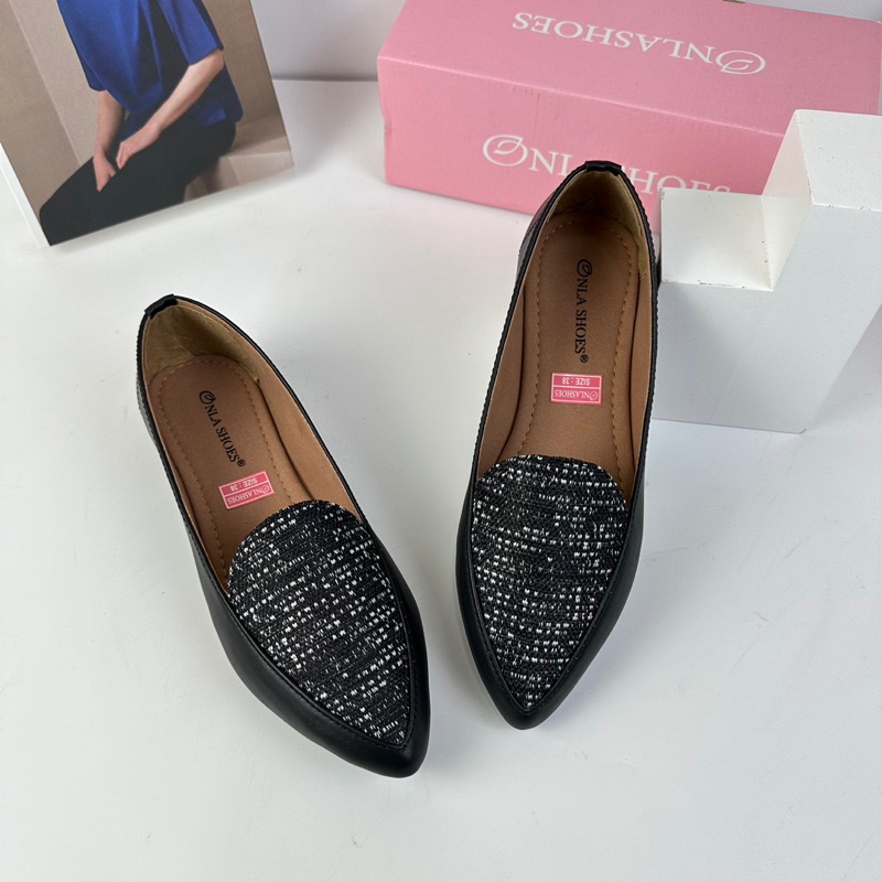 Onlashoes - Flat Shoes YN04 Sepatu Flat Wanita