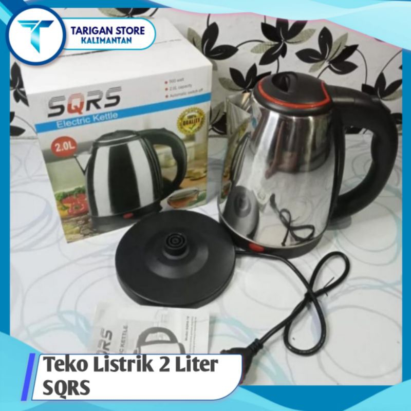 Teko Listrik 2 Liter/ Teko Elktrik Tanas Tekolistrik SQRS