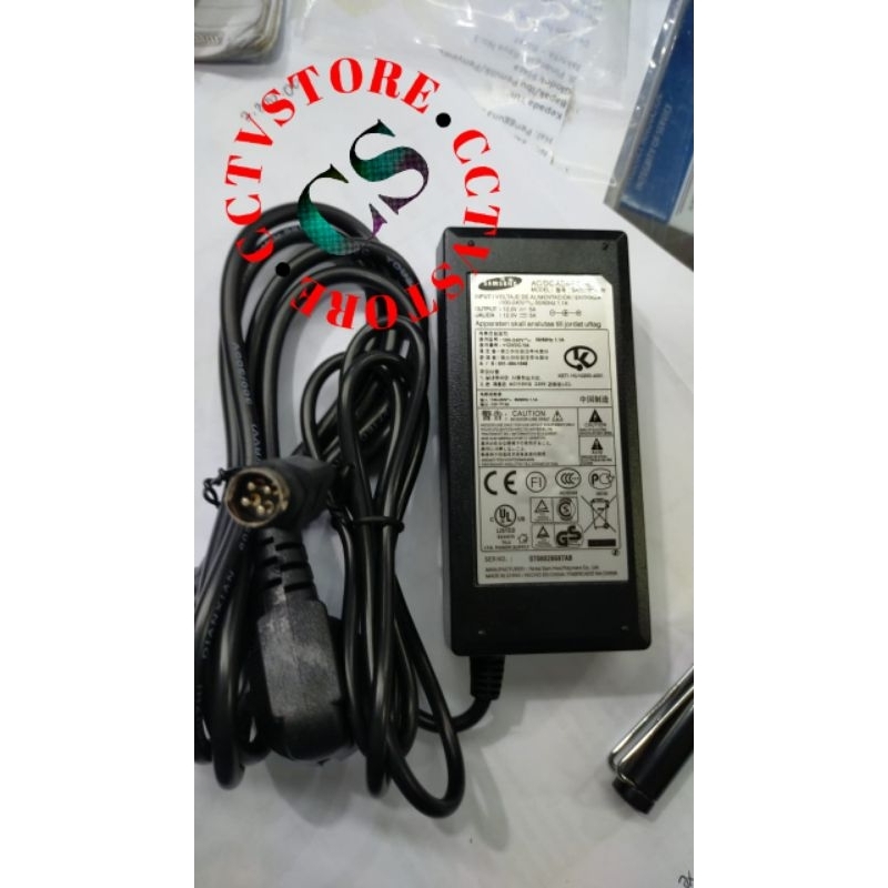 ADAPTOR 12V 5A 4 PIN ADAPTOR SAMSUNG 12V 5A 4 PIN