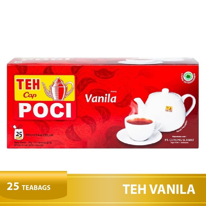 

Teh Poci vanilla 25x2gram