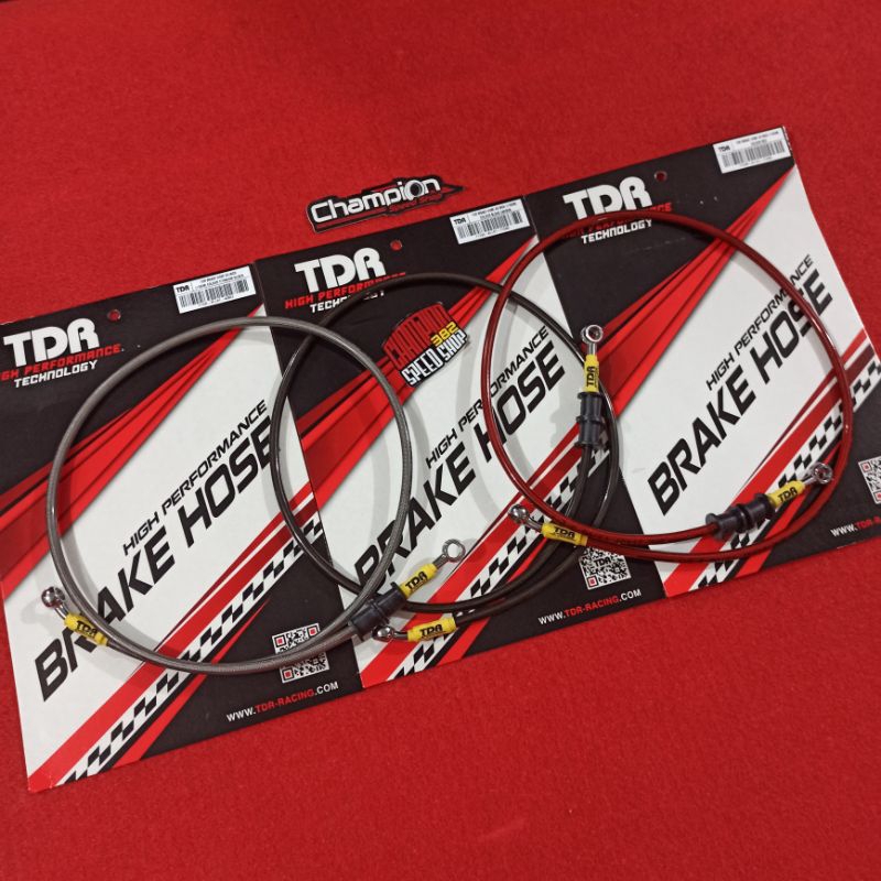 Selang Rem Depan TDR Racing 110cm 110 cm NMAX Old 2015-2019 All New NMAX 2020 2021 2022 UP NON ABS