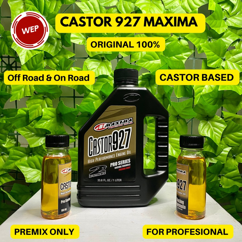 Oli Samping Castor Maxima Oli Castor 927 Maxima 2T Repack 100ml Oli 2T Castor Maxima Kemasan 100ml Oli Samping Racing