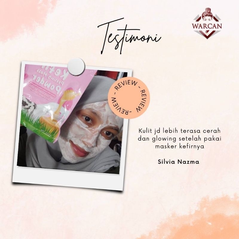 Kefir Peeling Mask Powder Untuk Semua Jenis Kulit