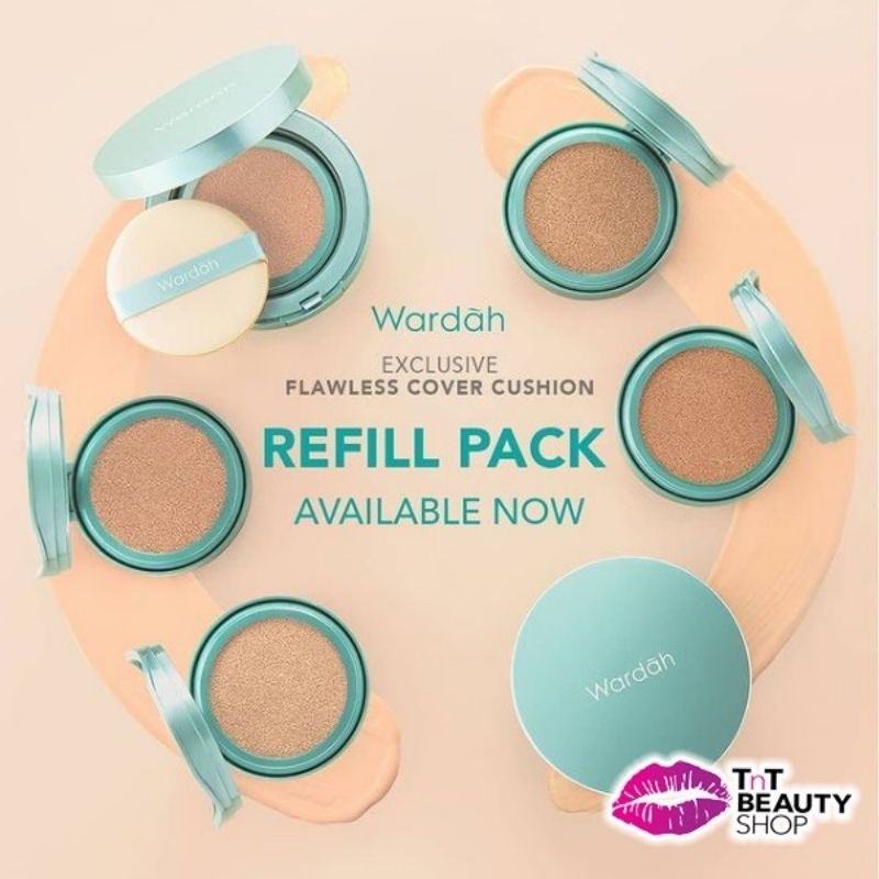 Wardah Exclusive Flawless Cover Cushion / Cushion Wardah Exclusive