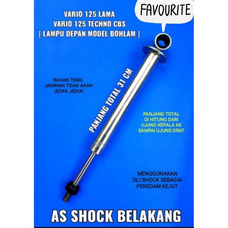 Hidrolik shock belakang Vario 125 lama