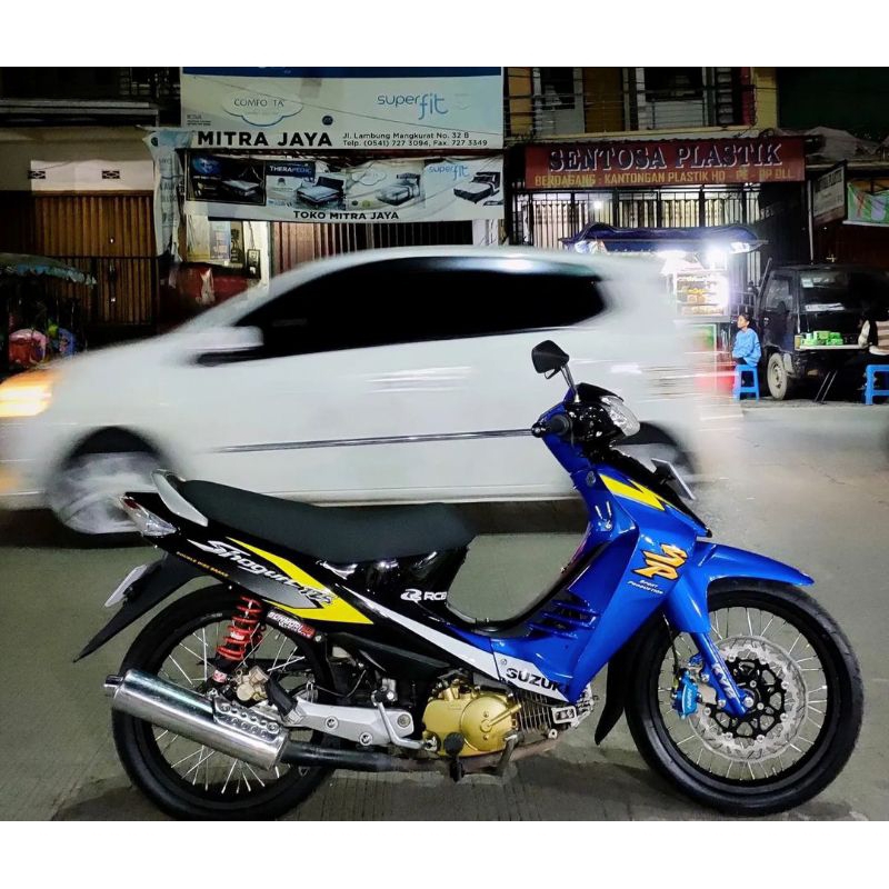 Striping Lis Sticker Standar ORI Suzuki Shogun Sp 125 2004 2005 Striping Shogun Sticker Shogun