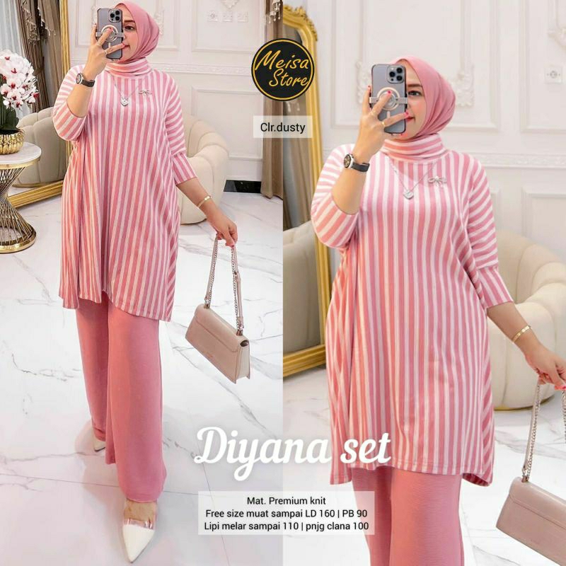 DIYANA SET WANITA BY MEISA STORE - SYAKIRA SET BY OLIN