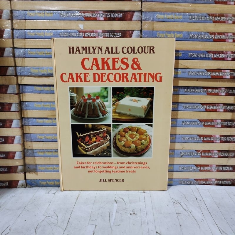 

BUKU ORIGINAL - HAMLYN ALL COLOUR CAKES & CAKE DECORATING