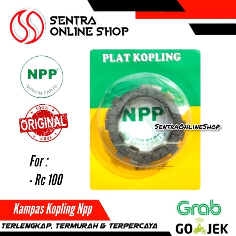 Kampas kopling plat kopling Rc100 rc 100 tornado gs npp