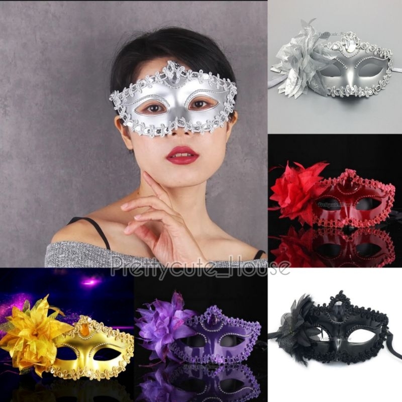 Topeng Pesta Masquerade Anonymous / Halloween Party Mask