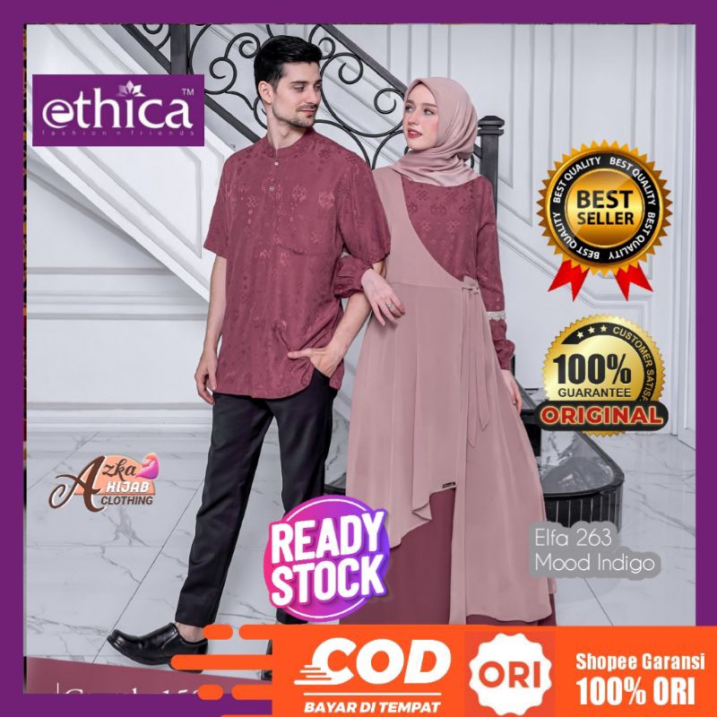 SARIMBIT ETHICA 2023 BAJU COUPLE PASANGAN KEKINIAN / BAJU COUPLE KELUARGA / BAJU MUSLIM COUPLE KONDANGAN / BAJU LEBARAN 2023/ BAJU KELUARGA / BAJU SERAGAM LEBARAN / BAJU SARIMBIT KELUARGA MUSLIM / BAJU SARIMBIT KELUARGA 2023 /BAJU COUPLE MUSLIM ETHICA 131