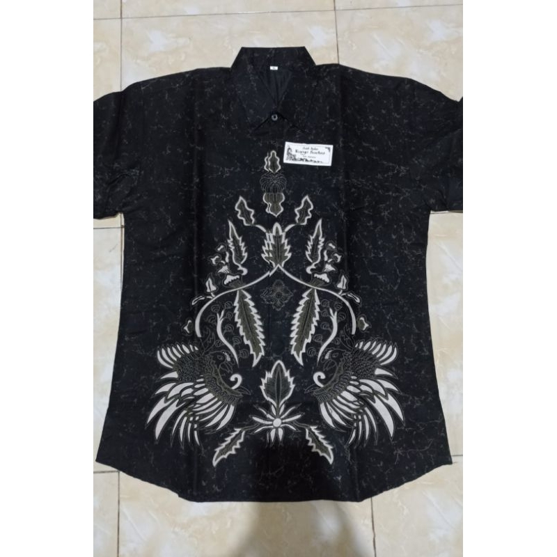 Kemeja Batik Lengan Panjang Slimfit Baju Pria Modern