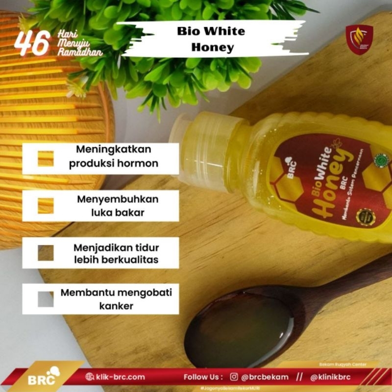 

Madu Bio White Honey & Golden Honey BRC Pusat Madu Asli