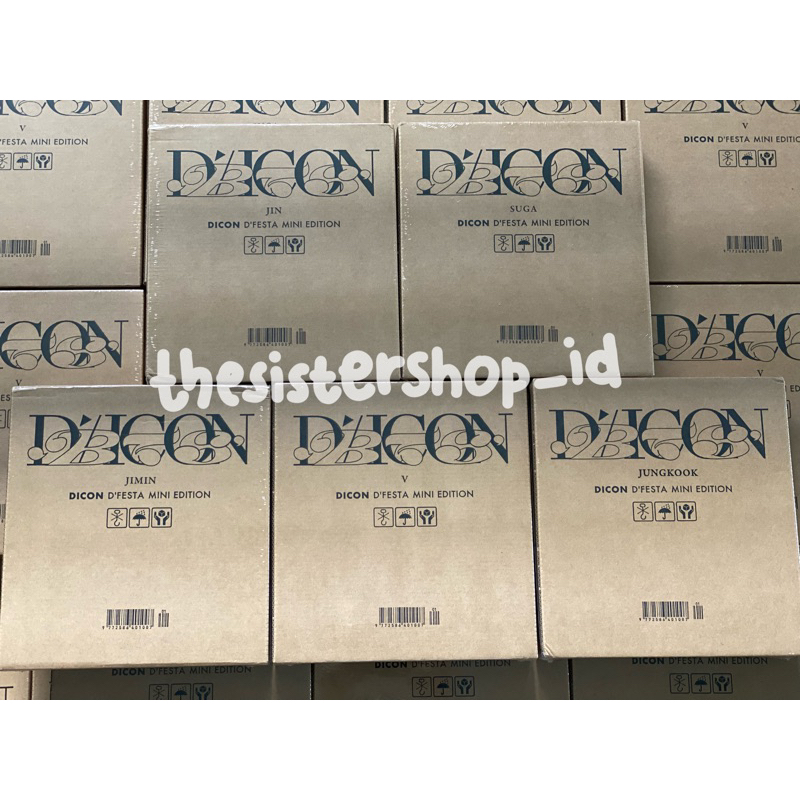 [READY STOCK] BTS DICON D'FESTA MINI EDITION FULLSET • DICON 102 BTS FULLSET