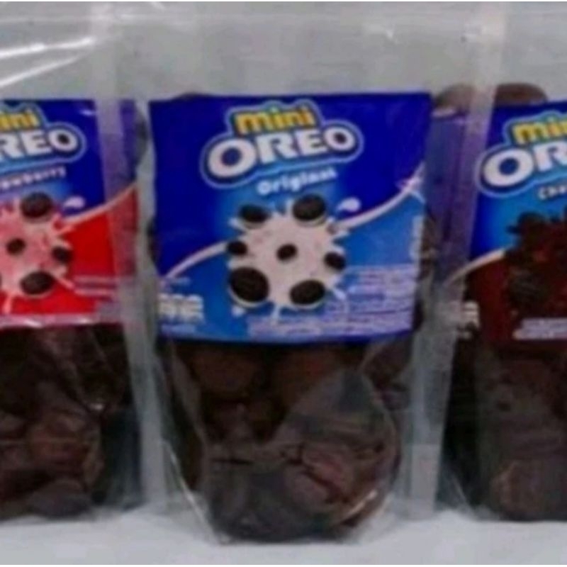 

Mini Oreo original coklat strawberry 250gr 300gr 400gr Ready
