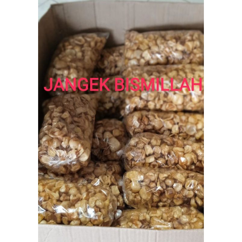 

FRESH 500 Gr Dari Tungku Kerupuk Jangek Kulit kerbau/Latuah Jangek Kulit Kerbau Kumango Batusangkar