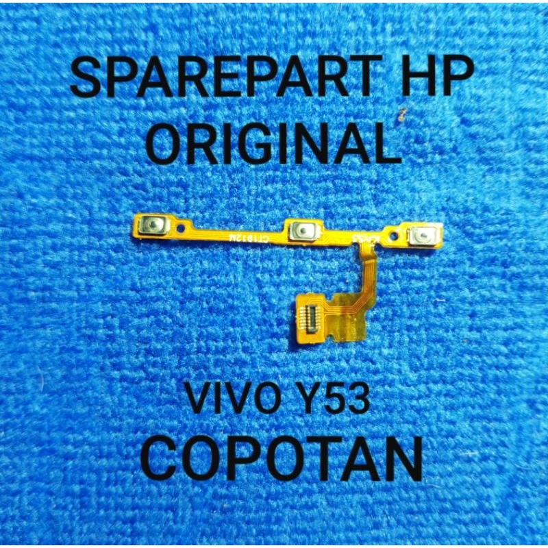 FLEXI FLEXIBLE FLEKSIBEL TOMBOL POWER ON OFF VOLUME VIVO Y53 ORIGINAL COPOTAN TESTED