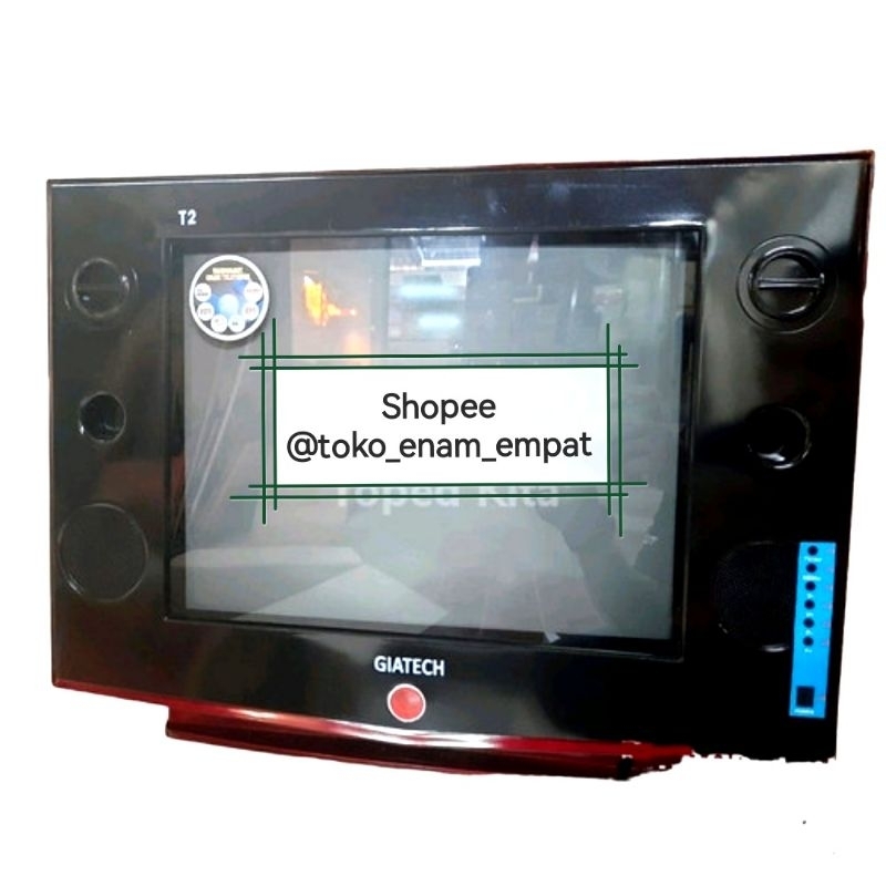TELEVISI TV TIPI TABUNG DIGITAL DVB T2 DVBT2 GIATECH 17" 17 IN INCH " GT 1792 GT1792 BERWARNA LAYAR 